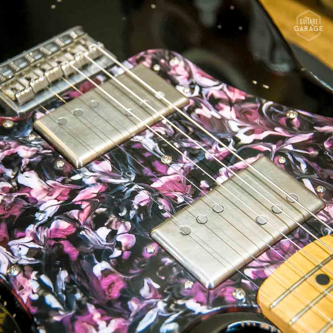Guitare Garage T Deluxe Black Relic Hepcat Wide Range