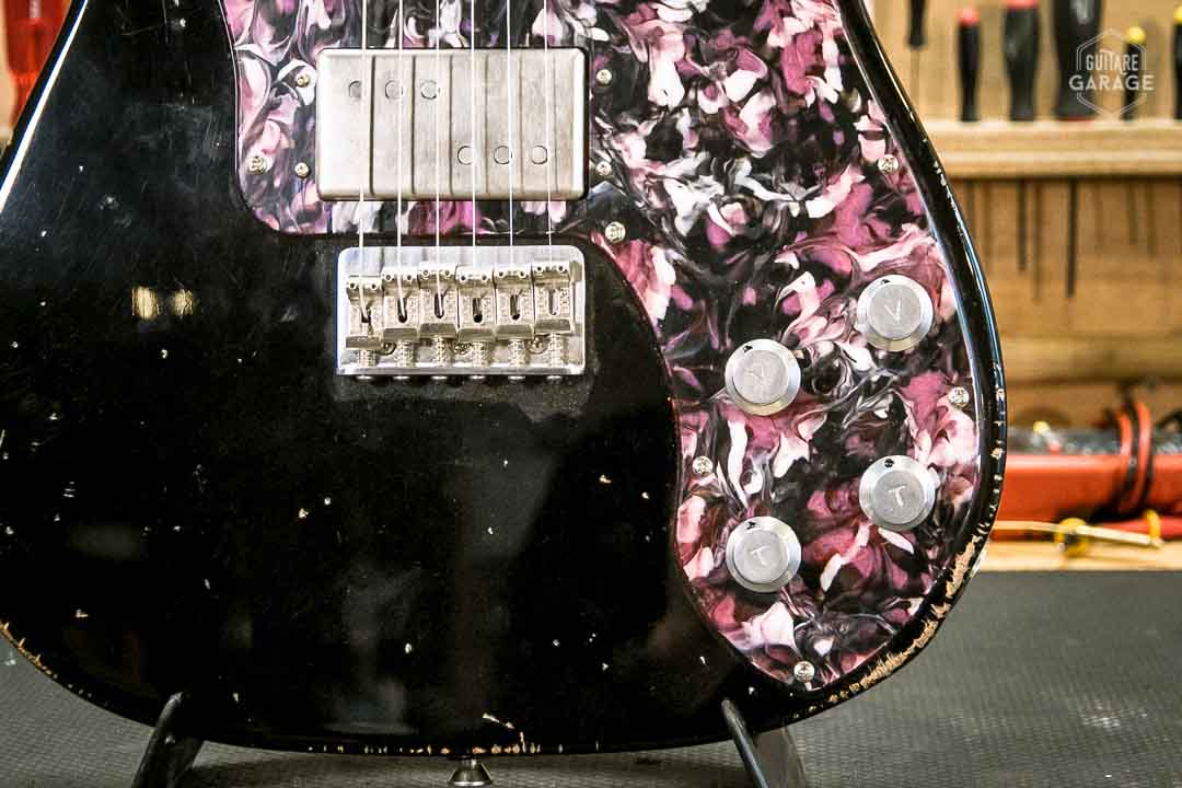 Guitare Garage T Deluxe Black Relic Hepcat Wide Range