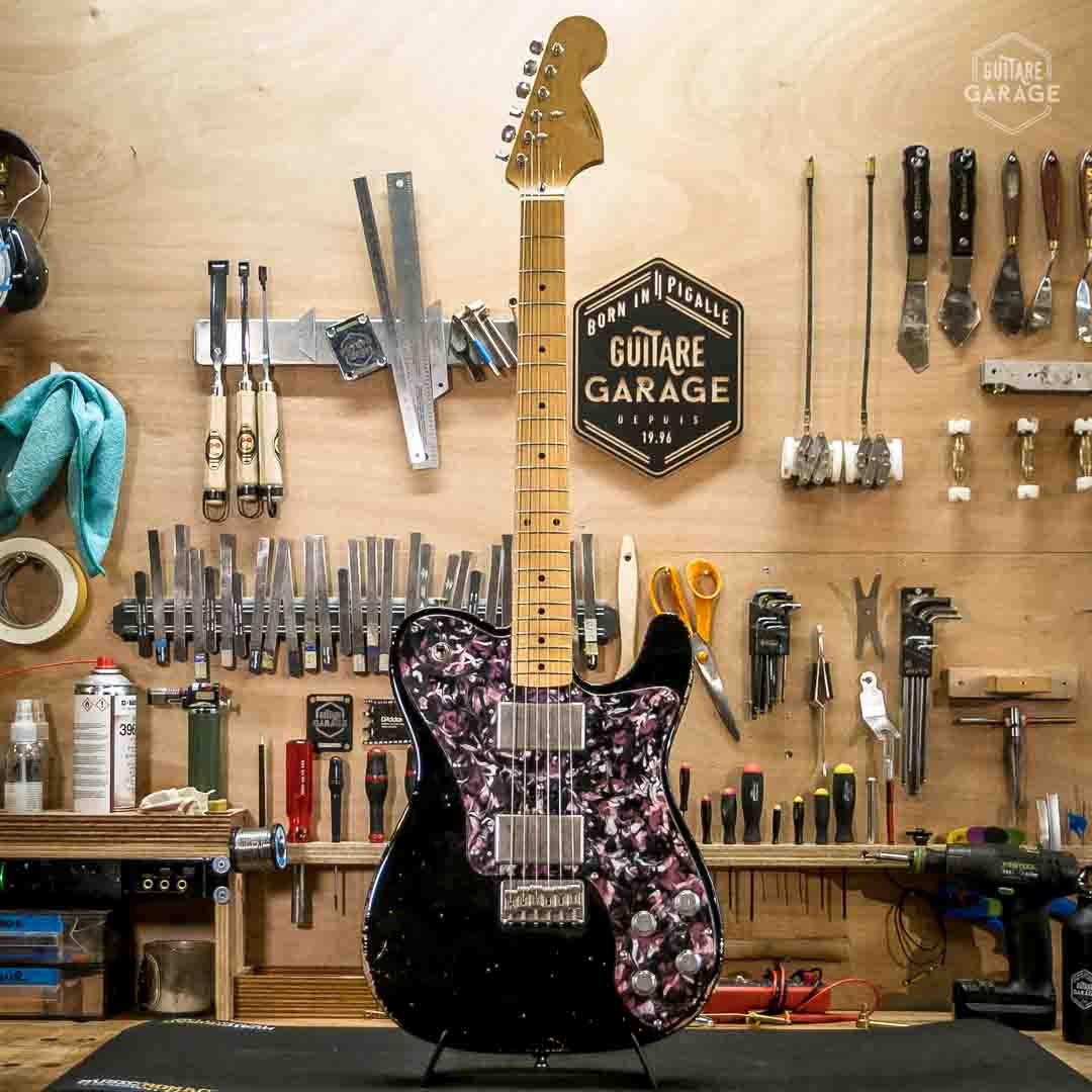 Guitare Garage T Deluxe Black Relic Hepcat Wide Range