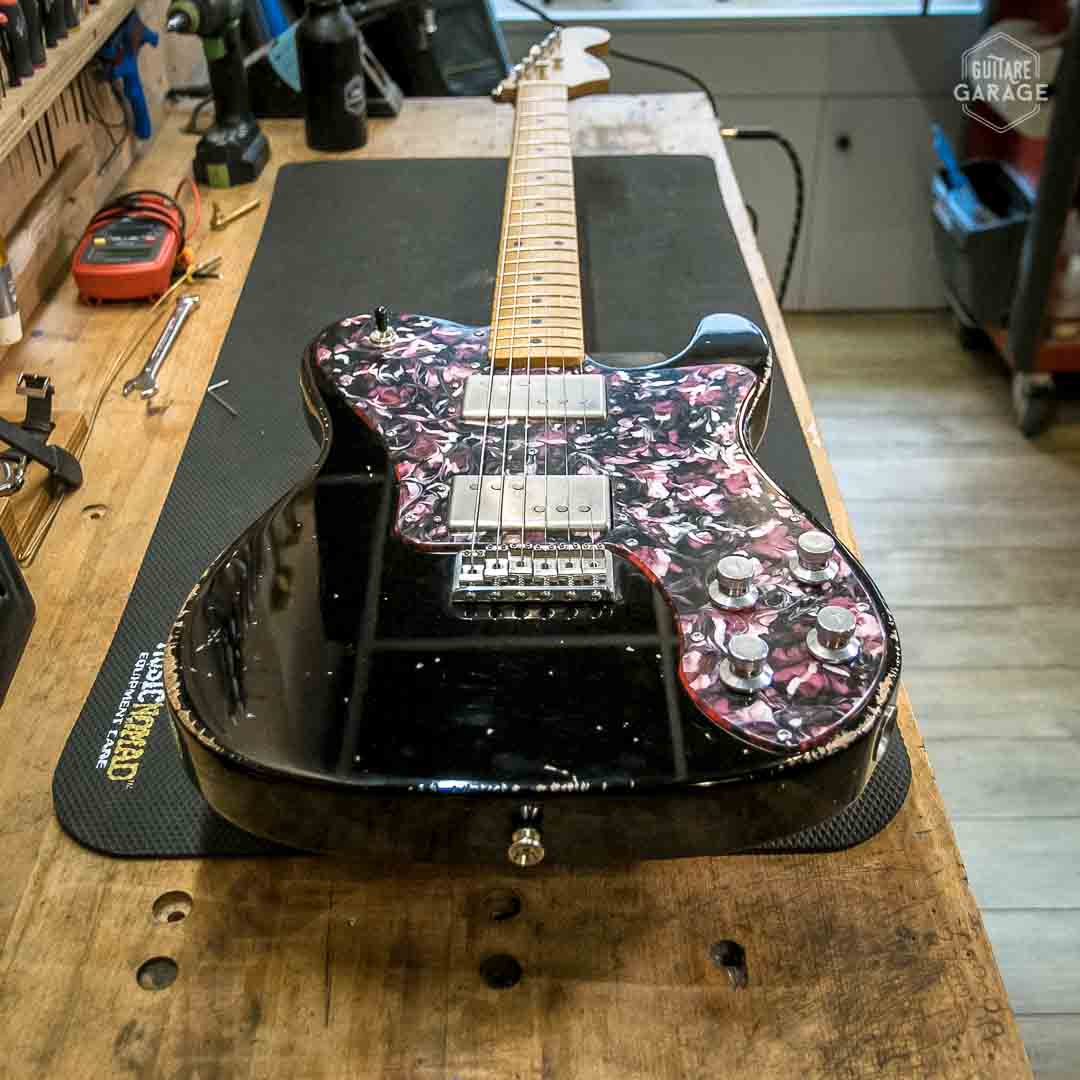 Guitare Garage T Deluxe Black Relic Hepcat Wide Range