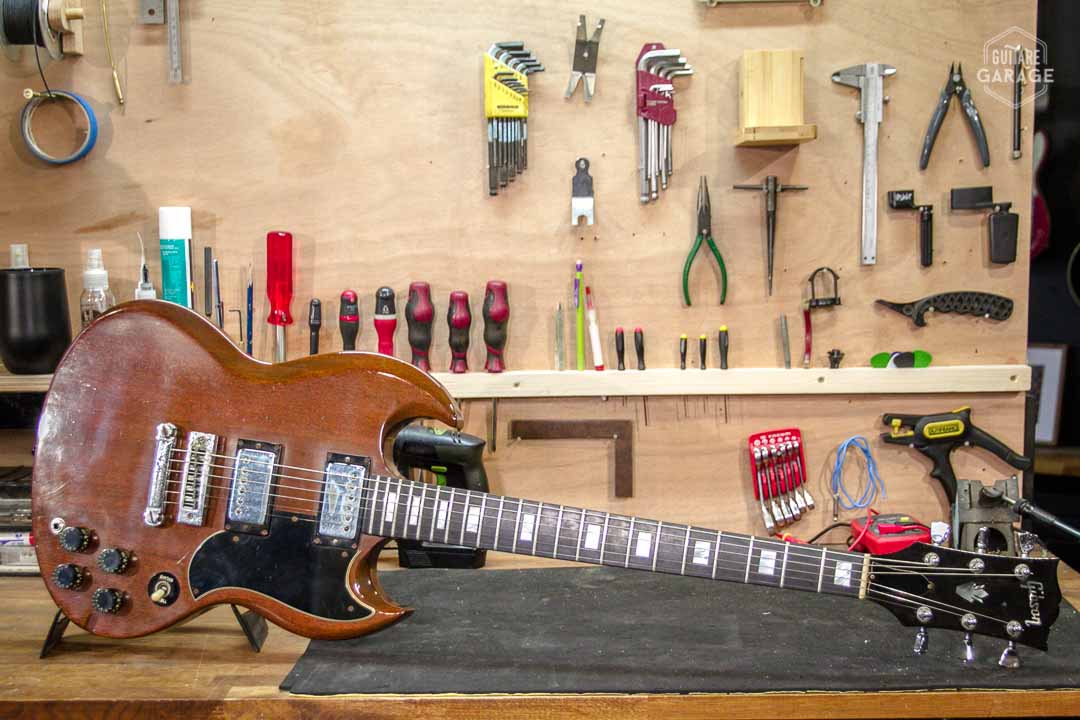 Occasion - Gibson SG Standard de 1974 en finition walnut