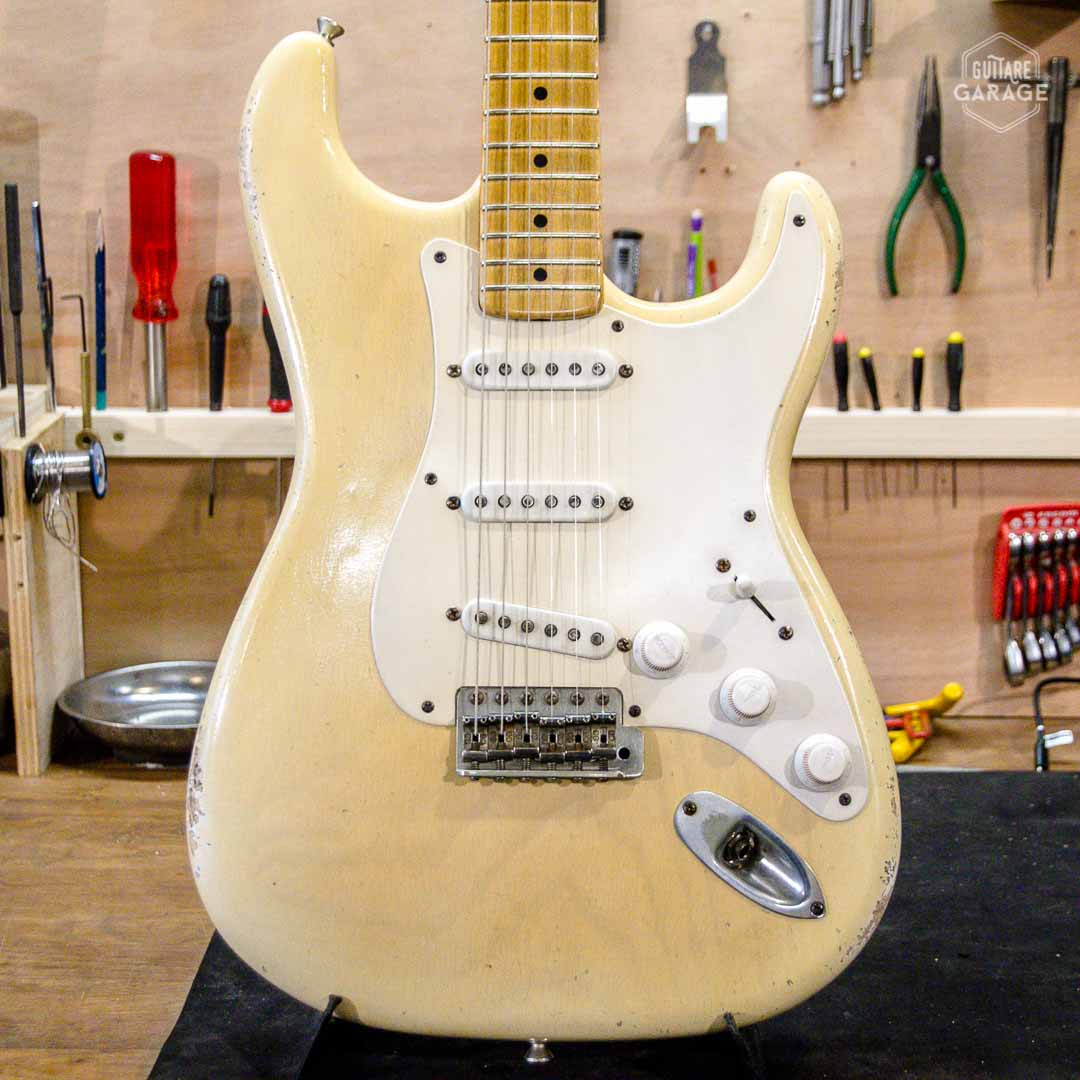 Occasion - MB Guitars '55 Strat Blonde Relic de 2023