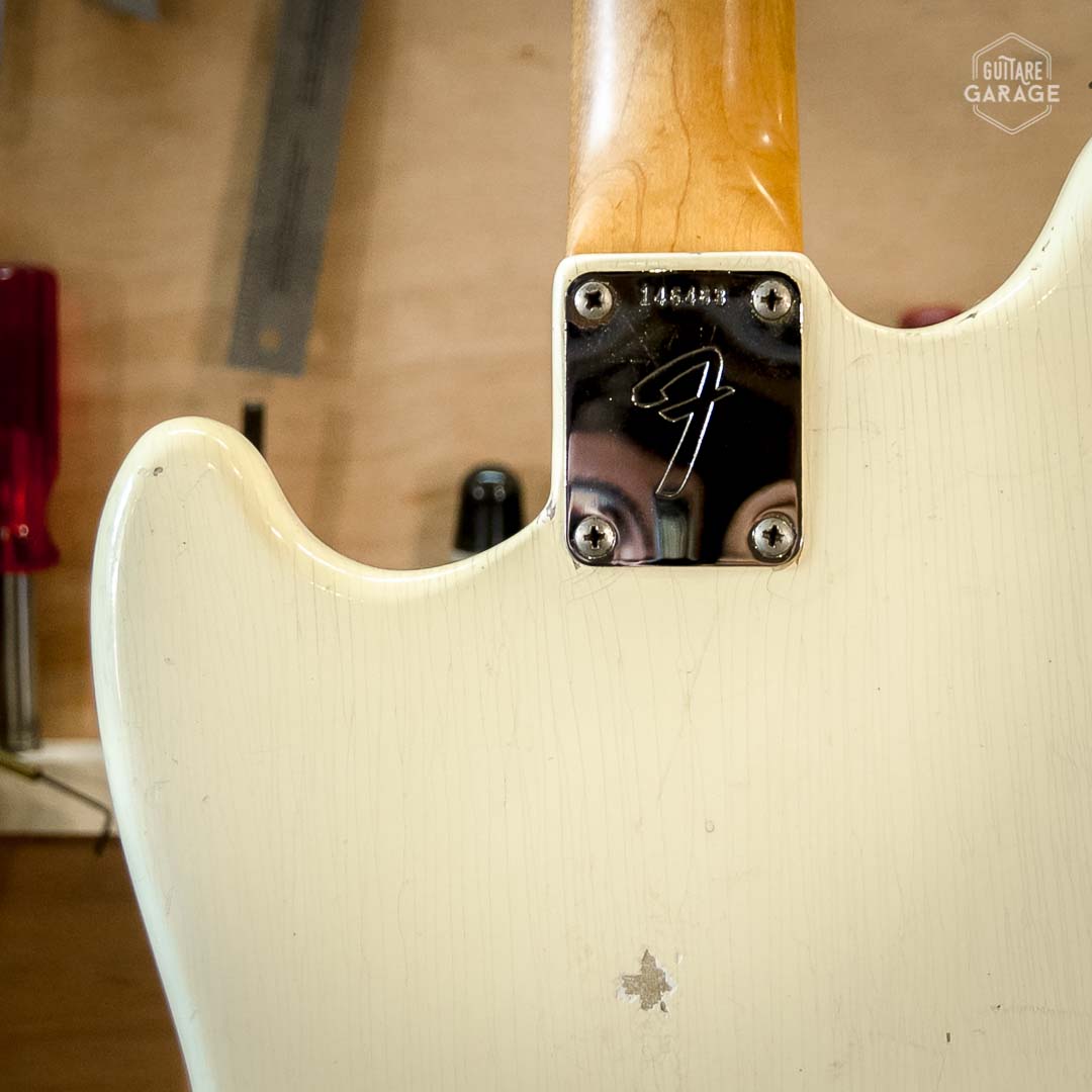 Occasion - Fender Musicmaster 1966 Olympic White