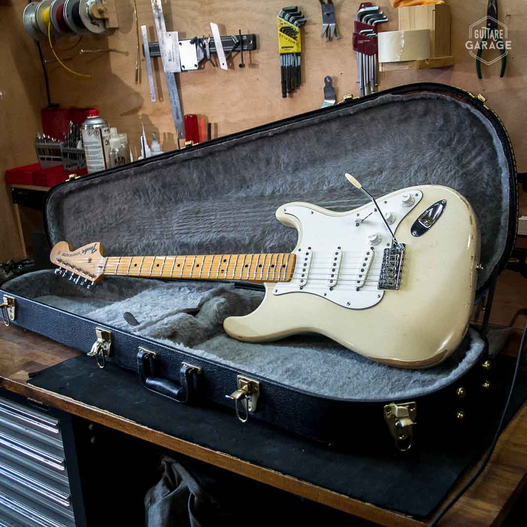 Occasion - Fender Sratocaster Olympic White 1973