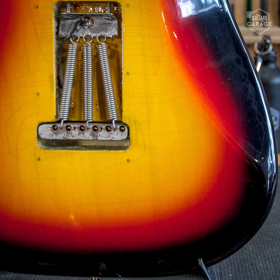 Occasion - Fender Stratocaster Serie L de 1963 Sunburst Refin