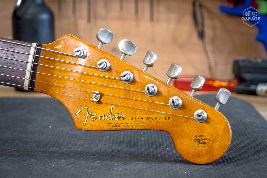 Occasion - Fender Stratocaster Serie L de 1963 Sunburst Refin
