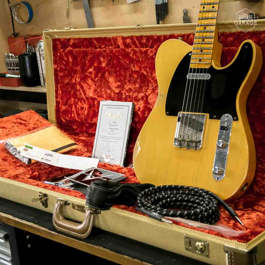 Occasion - Fender Custom Shop 52 Telecaster Relic 2013 2.78 kilos ! – Image 22