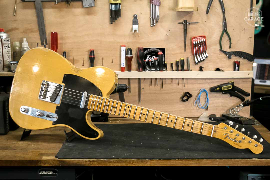 Occasion - Fender Custom Shop 52 Telecaster Relic 2013 2.78 kilos ! – Image 3