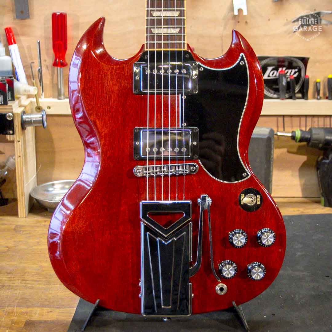 Occasion - Gibson SG Les Paul Vibrola 1961 Tribute de 2013