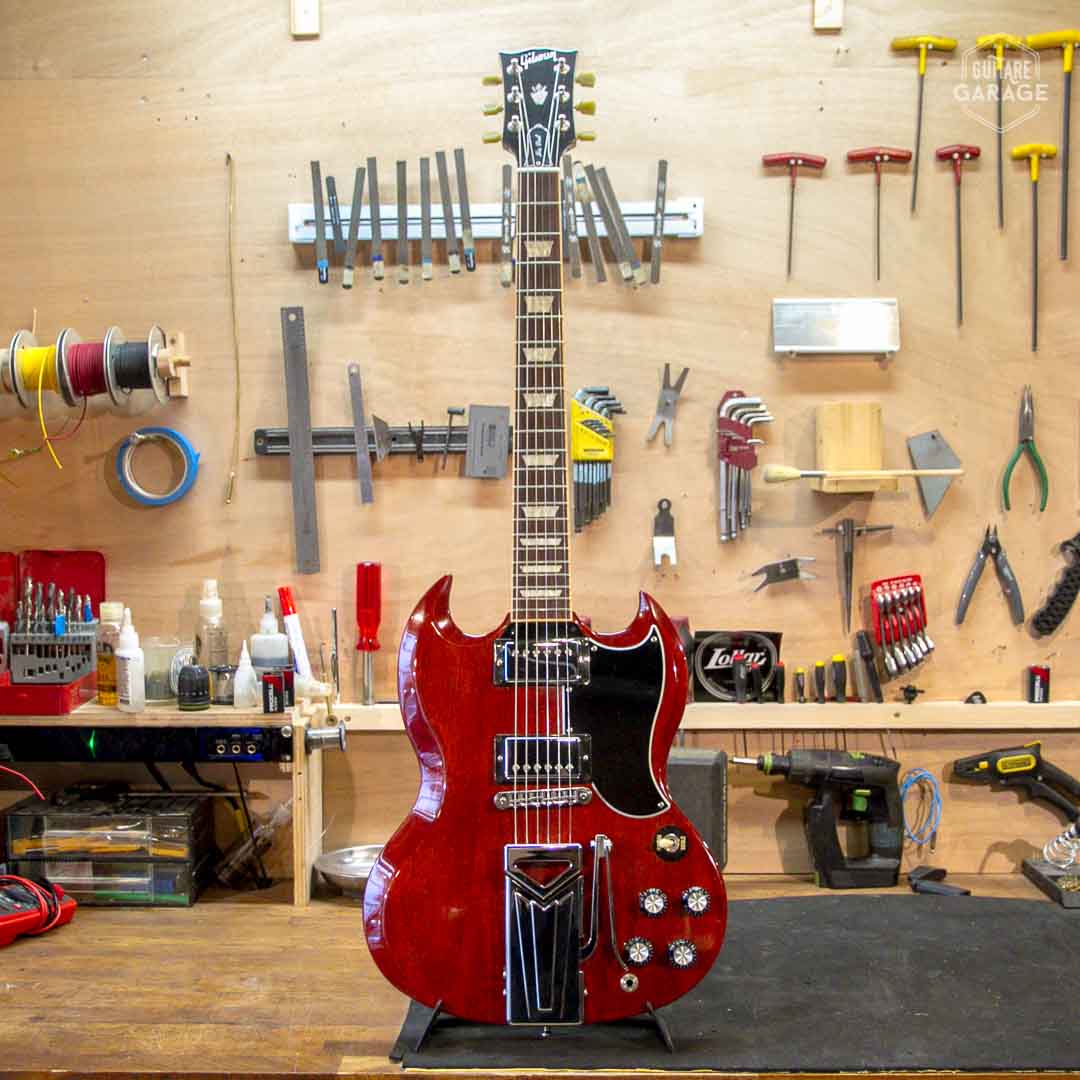 Occasion - Gibson SG Les Paul Vibrola 1961 Tribute de 2013