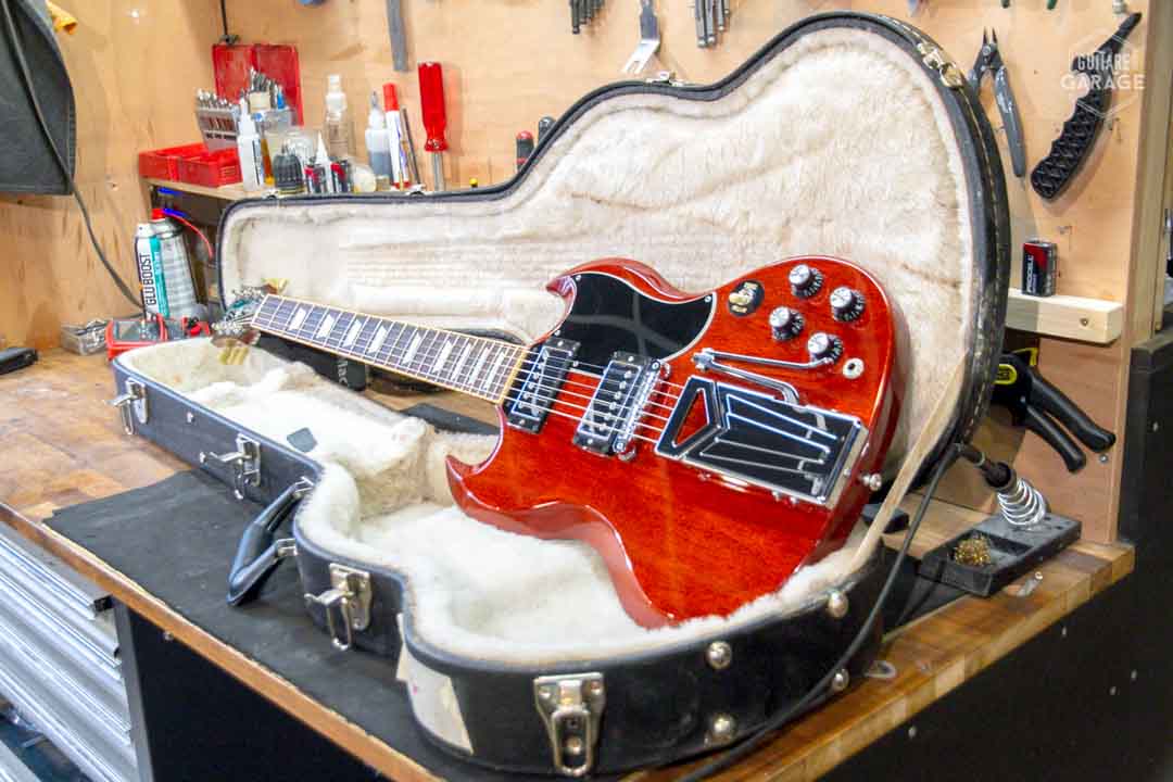 Occasion - Gibson SG Les Paul Vibrola 1961 Tribute de 2013