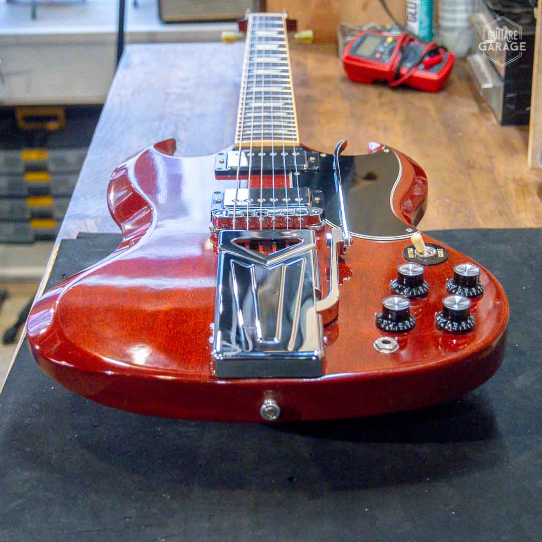 Occasion - Gibson SG Les Paul Vibrola 1961 Tribute de 2013