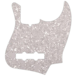 WD® CUSTOM PICKGUARD JAZZ BASS® AMERICAN STANDARD BLANC NACRÉ 4 PLIS