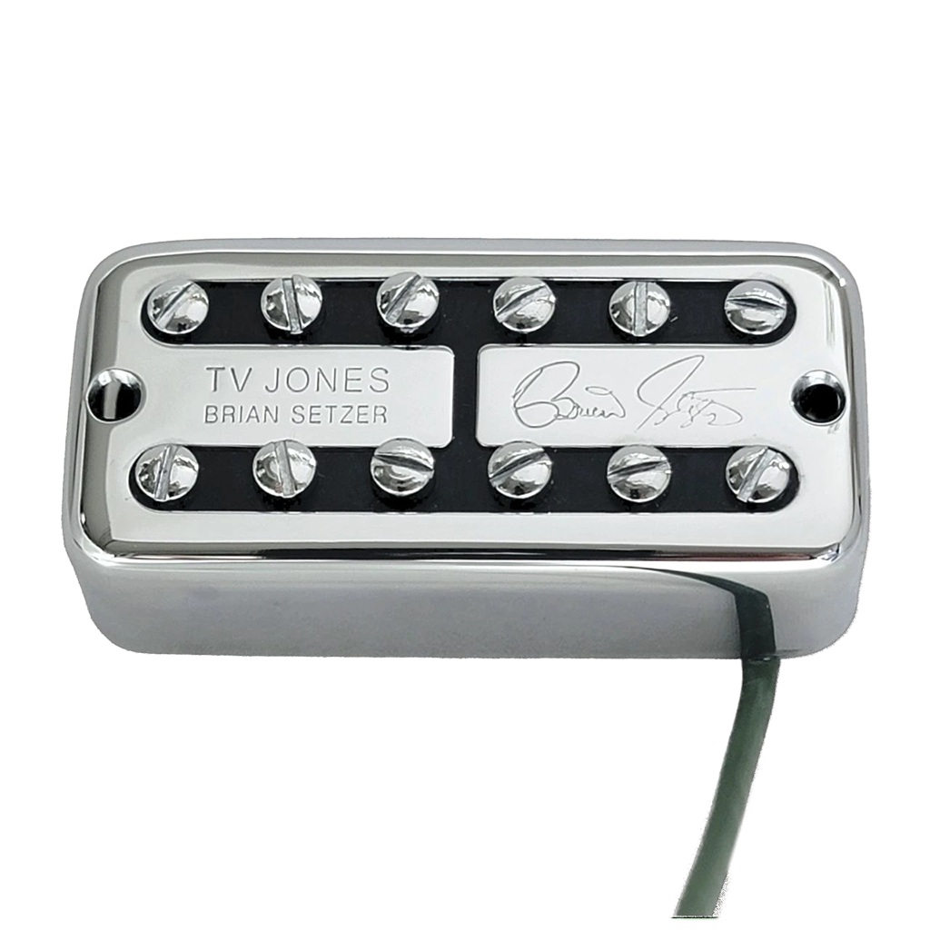 TV JONES® MICRO BRIAN SETZER SIGNATURE™ MONTAGE UNIVERSEL MANCHE CHROME